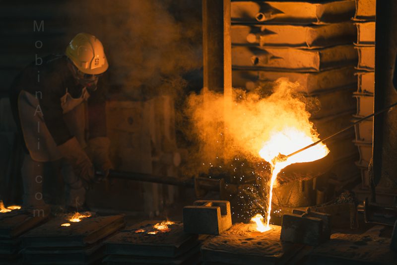 بت فرآیند ریختهگری — مستندسازی تولید صنعتی